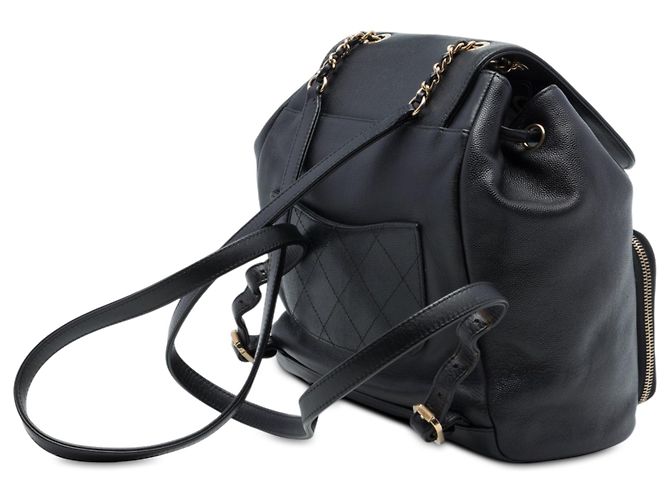 Zaino Chanel Black Caviar Business Affinity - vista 2