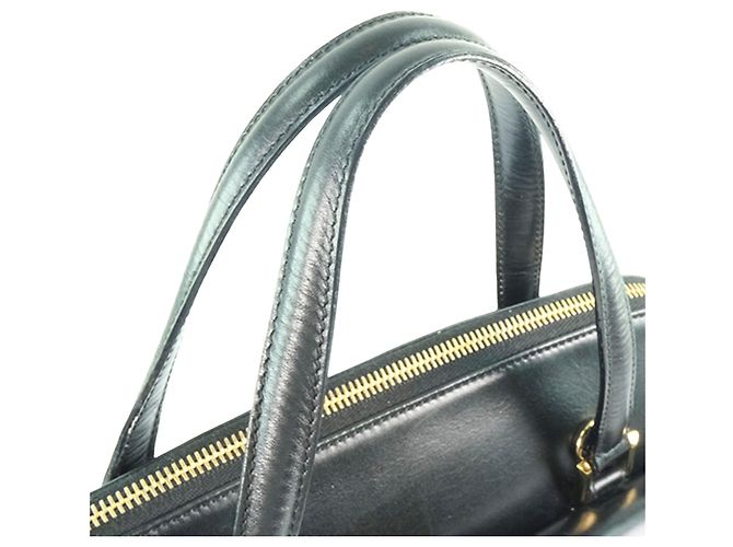 Salvatore Ferragamo Borsa a mano Ferragamo in pelle nera - vista 10