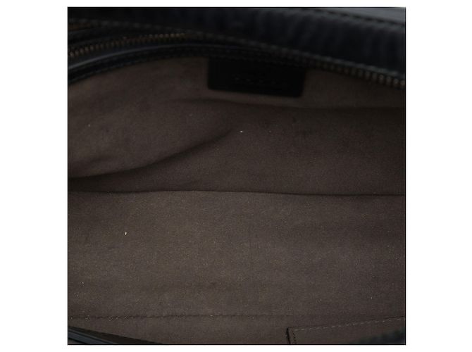 Pochette da polso Gucci Black Guccissima - vista 4