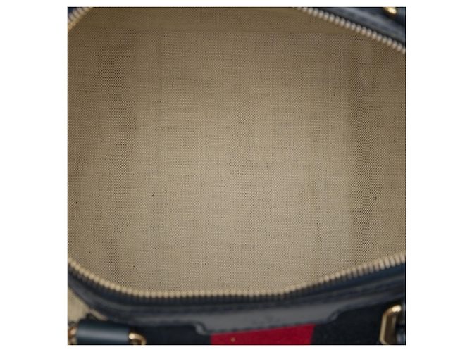 Borsa Boston Gucci Beige Medium GG Canvas Web Joy - vista 4