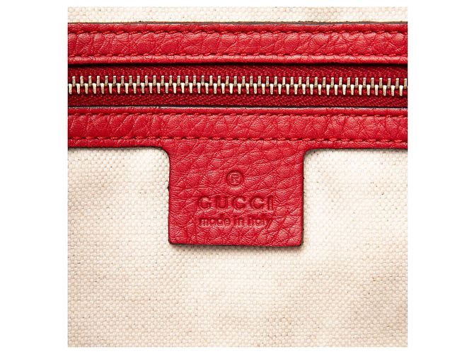 Borsa Boston Gucci Beige Medium GG Canvas Web Joy - vista 5