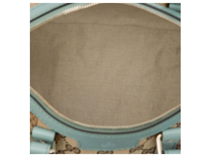 Borsa Boston Gucci Joy Medium in tela GG beige - vista 4