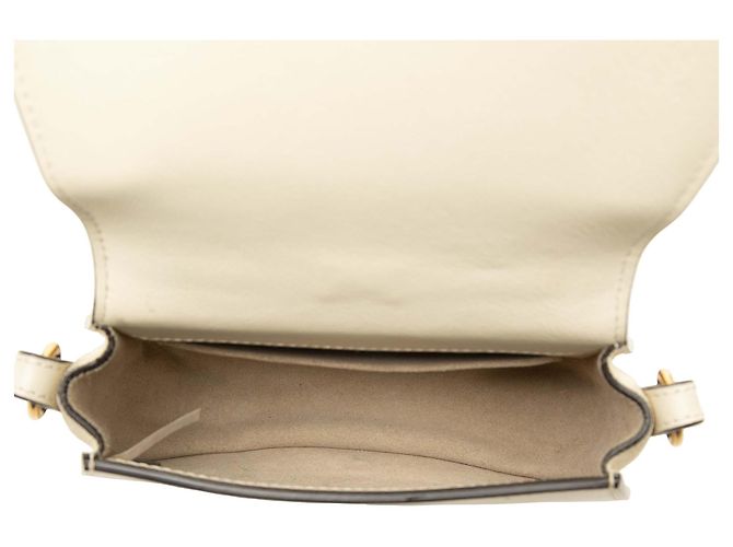 Borsa Nile Bracelet Chloé in pelle bianca, piccola - vista 4
