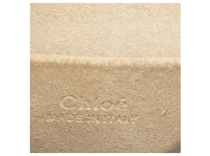 Borsa Nile Bracelet Chloé in pelle bianca, piccola - vista 5