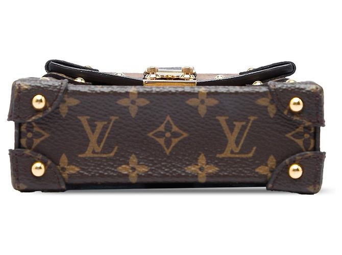 Louis Vuitton Brown Monogram Reverse Pochette Trunk Verticale - Ansicht 3