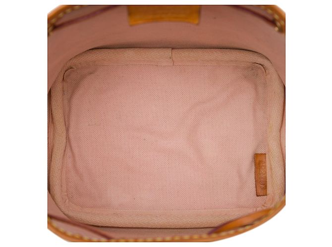 Louis Vuitton White Damier Azur Tahitienne Nano Noe - vista 4