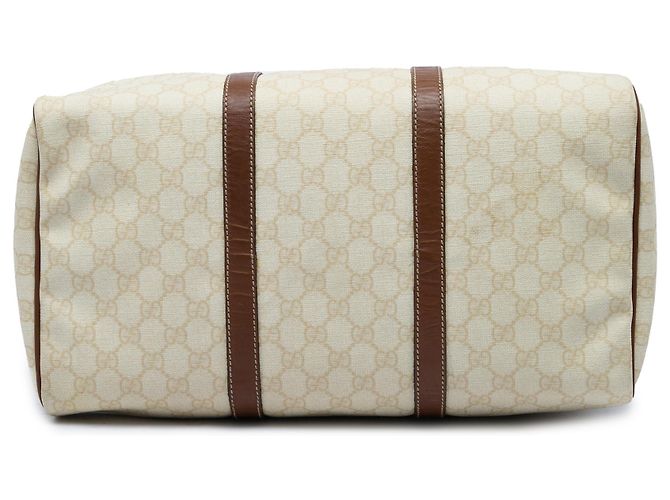 Borsa Boston Gucci Brown Large GG Supreme Joy - vista 3