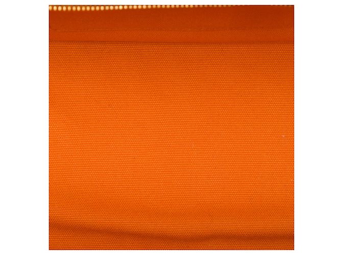 Prada Orange Small Canvas Canapa Bijoux Satchel - Ansicht 4