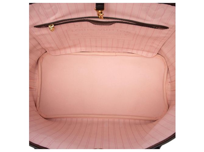 Louis Vuitton Brown Damier Ebene Neverfull MM - vista 4