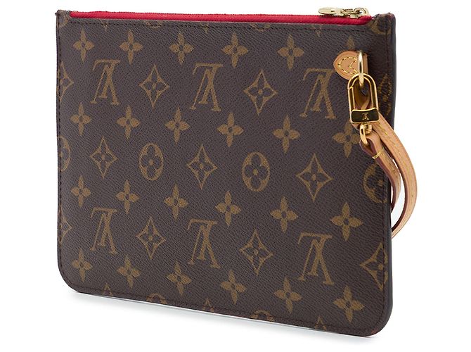 Louis Vuitton Brown Monogram Neverfull Pochette - Ansicht 2