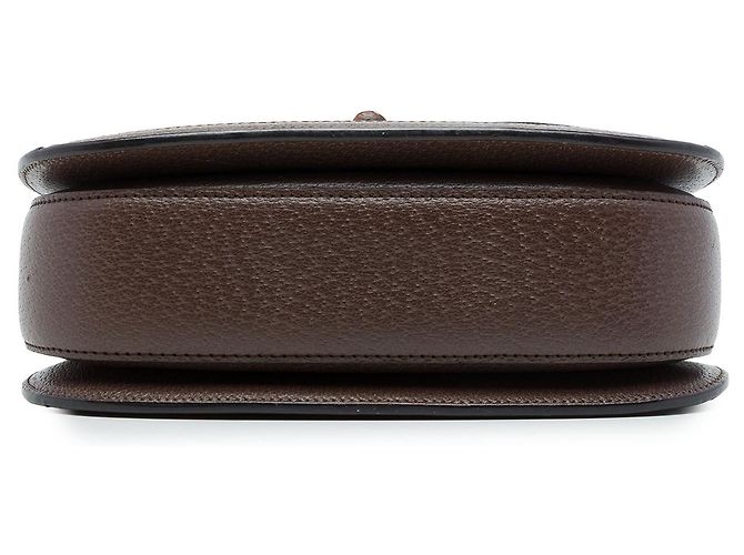 Borsa Gucci Beige Small Jumbo GG Canvas Web Bamboo 1947 con manico superiore - vista 3