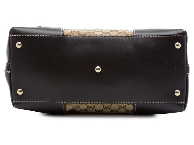Borsa a tracolla Gucci Lovely in tela GG marrone - vista 3