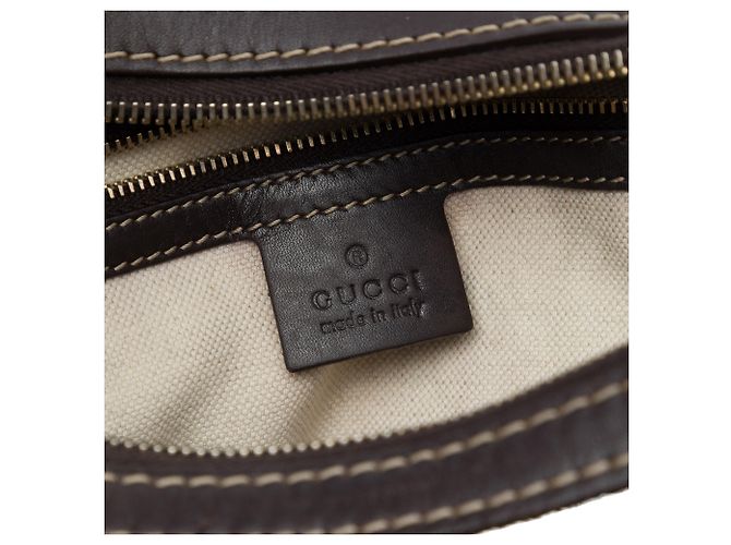 Borsa a tracolla Gucci Lovely in tela GG marrone - vista 5