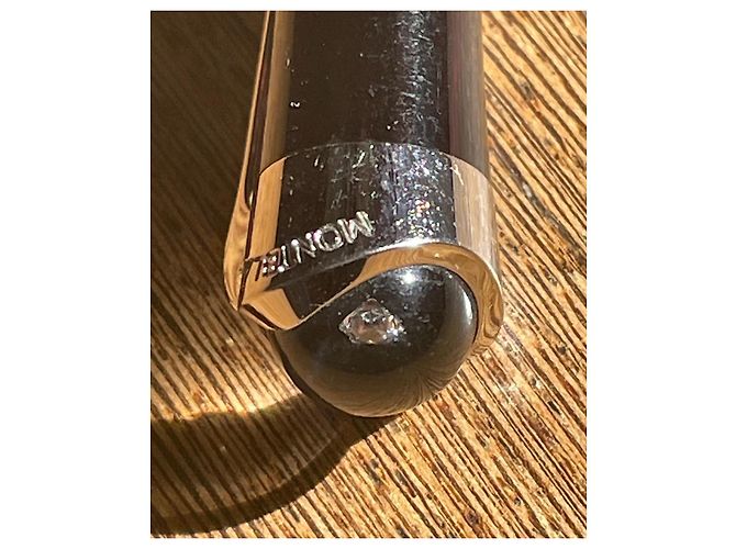 Montblanc Meisterstück Solitaire Stylo Plume Laqué Noir - vue 2