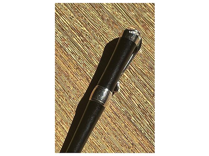 Montblanc Meisterstück Solitaire Stylo Plume Laqué Noir - vue 3
