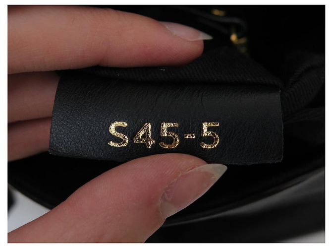 NUOVA BORSA A MANO JEROME DREYFUSS PEPITO M IN PELLE NERA BORSA A TRACCOLLA PURSE - vista 13