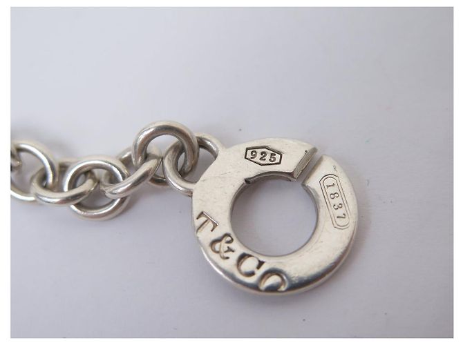 TIFFANY & CO 1837 INTERLOCKING CIRCLES BRACELET IN STERLING SILVER 22GR SILVER - view 10