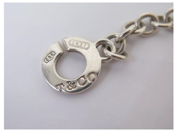 TIFFANY & CO 1837 INTERLOCKING CIRCLES BRACELET IN STERLING SILVER 22GR SILVER - view 11