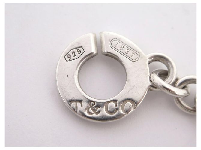 TIFFANY & CO 1837 INTERLOCKING CIRCLES BRACELET IN STERLING SILVER 22GR SILVER - view 5