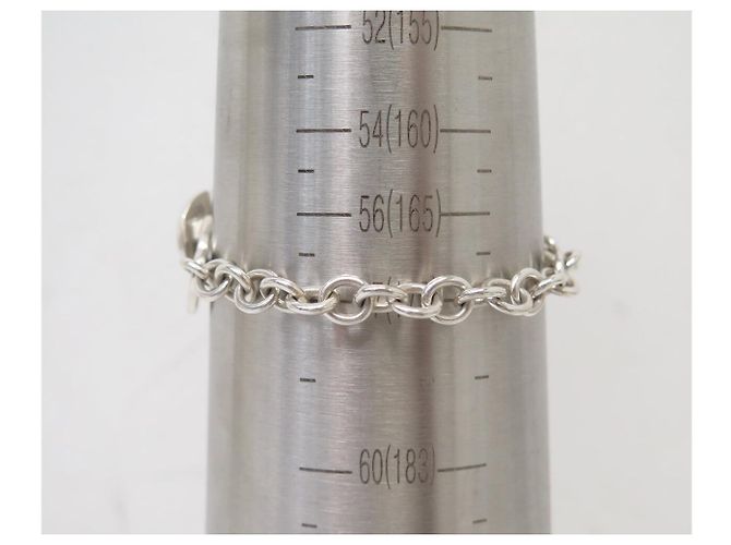 TIFFANY & CO 1837 INTERLOCKING CIRCLES BRACELET IN STERLING SILVER 22GR SILVER - view 9