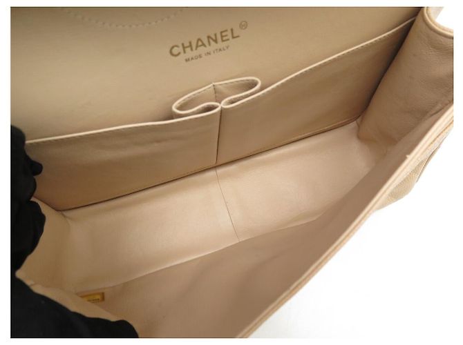 NUOVA BORSA CHANEL GRANDE CLASSICA TIMELESS JUMBO CAVIAR A TRACCOLLA - vista 14