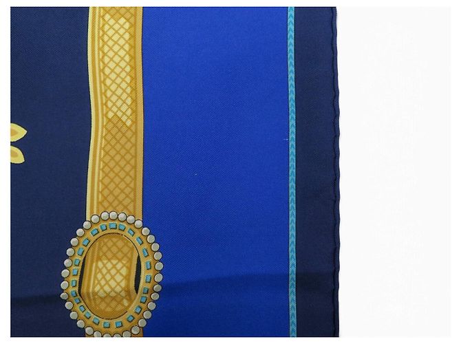Hermès VINTAGE HERMES INDIA 1ERE EDITION CATHY LATHAM 1986 SEIDENTUCH - Ansicht 8