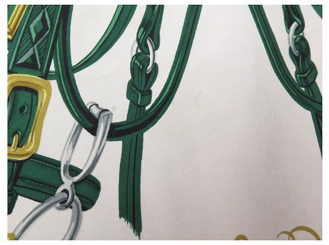 Hermès HERMES BRIDES DE GALA STRICKBLUSE 42 L AUS KASHMIR & SEIDE TOP - Ansicht 10