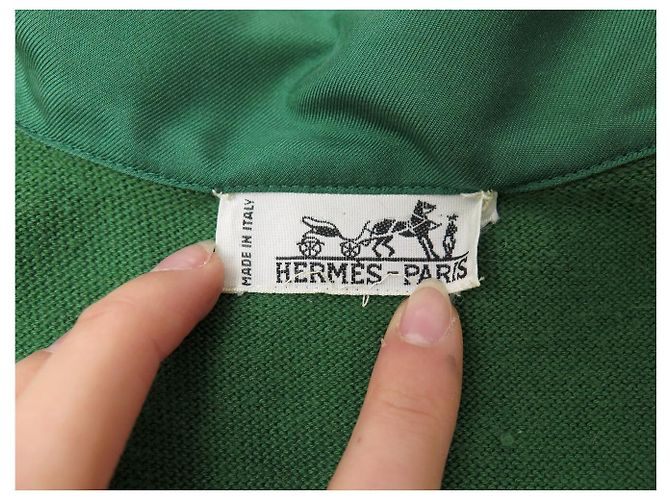 Hermès HERMES BRIDES DE GALA STRICKBLUSE 42 L AUS KASHMIR & SEIDE TOP - Ansicht 5