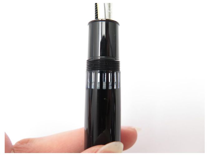 PENNA STILO A PISTONE MONTBLANC MEISTERSTUCK 149 MB132114 NERO & ORO - vista 13