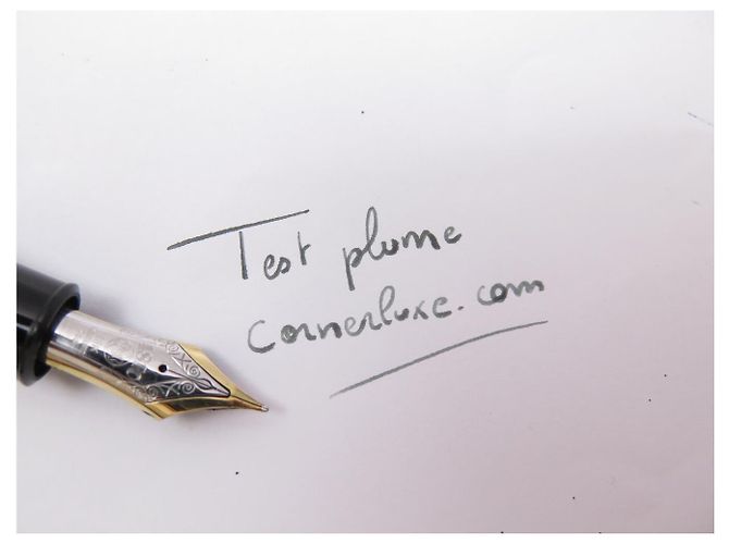 PENNA STILO A PISTONE MONTBLANC MEISTERSTUCK 149 MB132114 NERO & ORO - vista 15