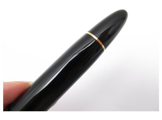 PENNA STILO A PISTONE MONTBLANC MEISTERSTUCK 149 MB132114 NERO & ORO - vista 17