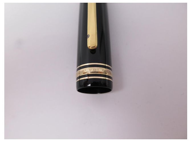 PENNA STILO A PISTONE MONTBLANC MEISTERSTUCK 149 MB132114 NERO & ORO - vista 6