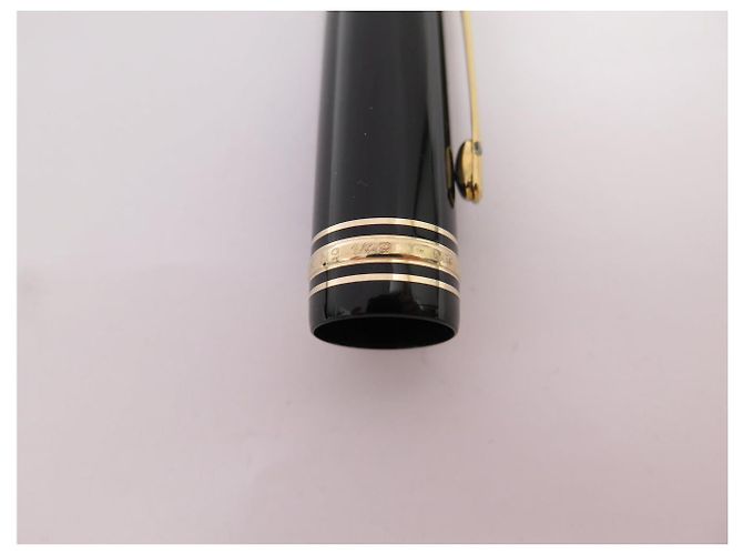 PENNA STILO A PISTONE MONTBLANC MEISTERSTUCK 149 MB132114 NERO & ORO - vista 9