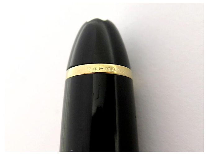 PENNA STILO VINTAGE MONTBLANC MEISTERSTUCK 146 PLUME A PISTON NOIR - vista 10