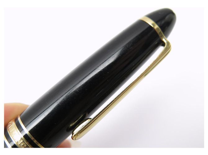 PENNA STILO VINTAGE MONTBLANC MEISTERSTUCK 146 PLUME A PISTON NOIR - vista 18