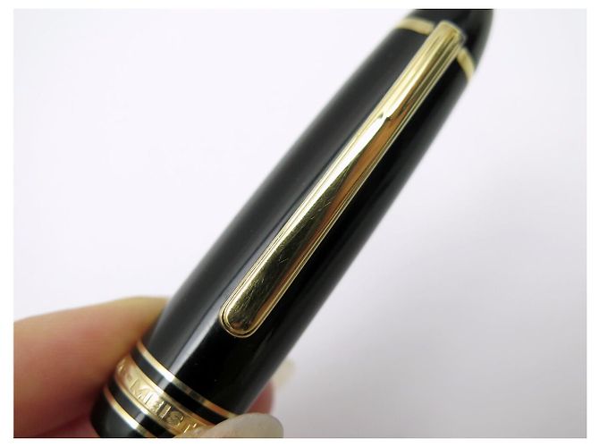 PENNA STILO VINTAGE MONTBLANC MEISTERSTUCK 146 PLUME A PISTON NOIR - vista 19