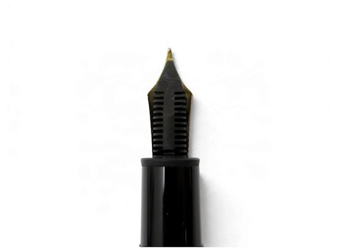 PENNA STILO VINTAGE MONTBLANC MEISTERSTUCK 146 PLUME A PISTON NOIR - vista 3