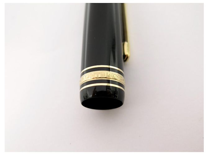 PENNA STILO VINTAGE MONTBLANC MEISTERSTUCK 146 PLUME A PISTON NOIR - vista 6