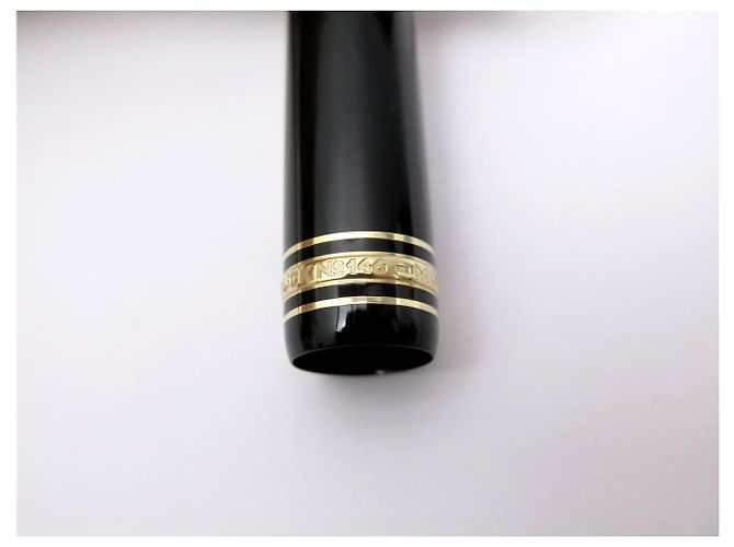PENNA STILO VINTAGE MONTBLANC MEISTERSTUCK 146 PLUME A PISTON NOIR - vista 8