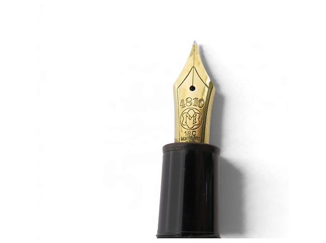 PENNA STILO VINTAGE MONTBLANC MEISTERSTUCK 146 PLUME A PISTON 132459 - vista 2