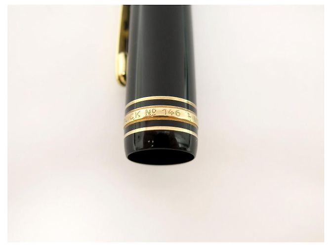 PENNA STILO VINTAGE MONTBLANC MEISTERSTUCK 146 PLUME A PISTON 132459 - vista 8