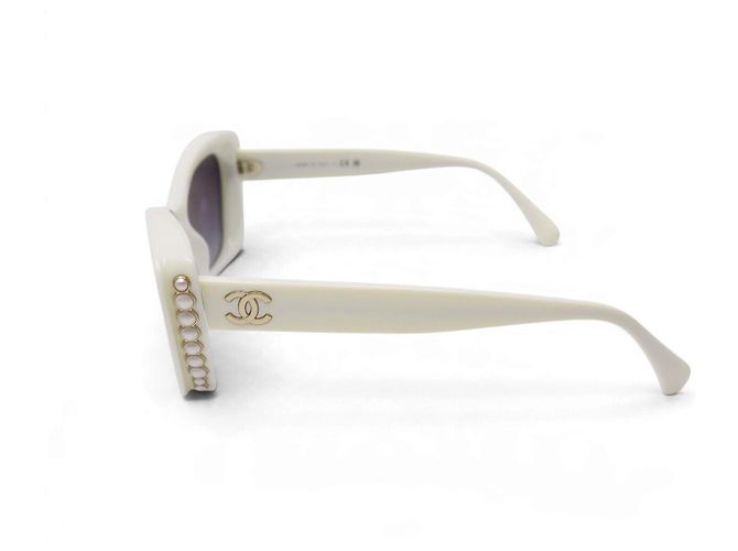 GAFAS DE SOL CHANEL 5481H CAT EYE LOGO CC ESTUCHE MATELASSÉ GLASSES - vista 2