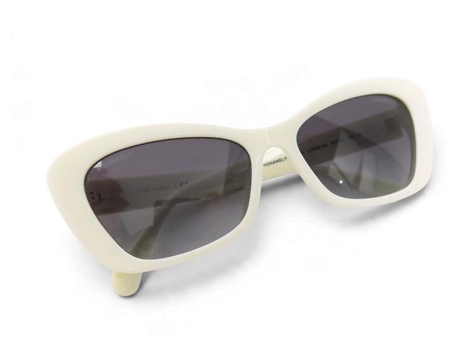 GAFAS DE SOL CHANEL 5481H CAT EYE LOGO CC ESTUCHE MATELASSÉ GLASSES - vista 5