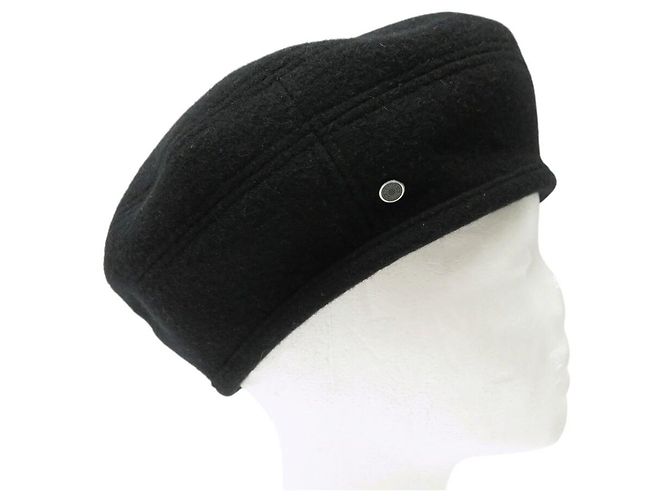 Hermès NEW HERMES SAINT HONORE ROCABAR BERET HAT 57 IN WOOL & CASHMERE - view 5