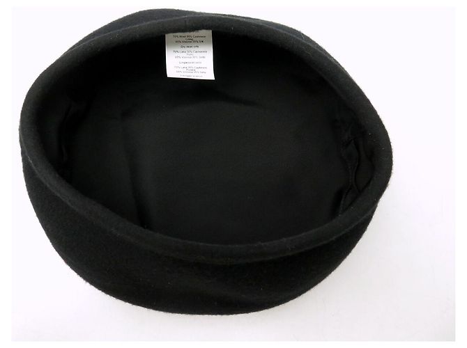 Hermès NEW HERMES SAINT HONORE ROCABAR BERET HAT 57 IN WOOL & CASHMERE - view 7