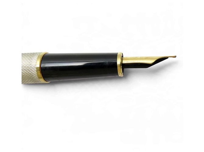 PENNA STILO MONTBLANC MEISTERSTUCK SOLITAIRE DOUE IN ARGENTO 925 SILVER PEN - vista 4