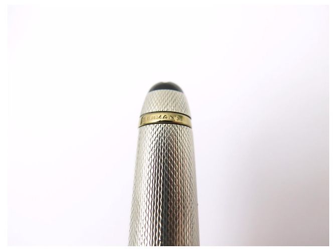 PENNA STILO MONTBLANC MEISTERSTUCK SOLITAIRE DOUE IN ARGENTO 925 SILVER PEN - vista 9