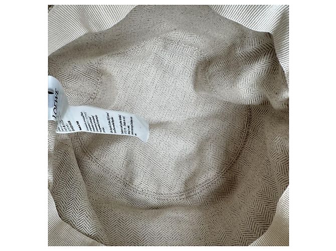 Cappello da pescatore Loewe in cotone Tan - vista 4