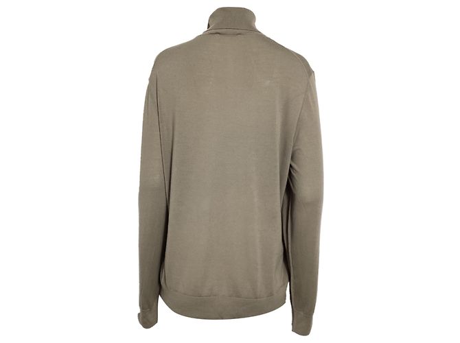 Theory Rollkragenpullover aus beiger Wolle - Ansicht 3
