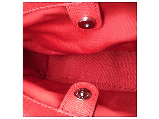 Borsa Coach Mini Christie Carryall in pelle rossa - vista 10